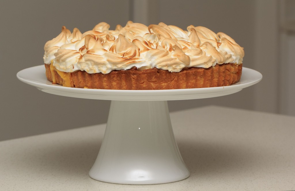 Lemon meringue pie is a common dessert found at the end of a soul food buffet line.
